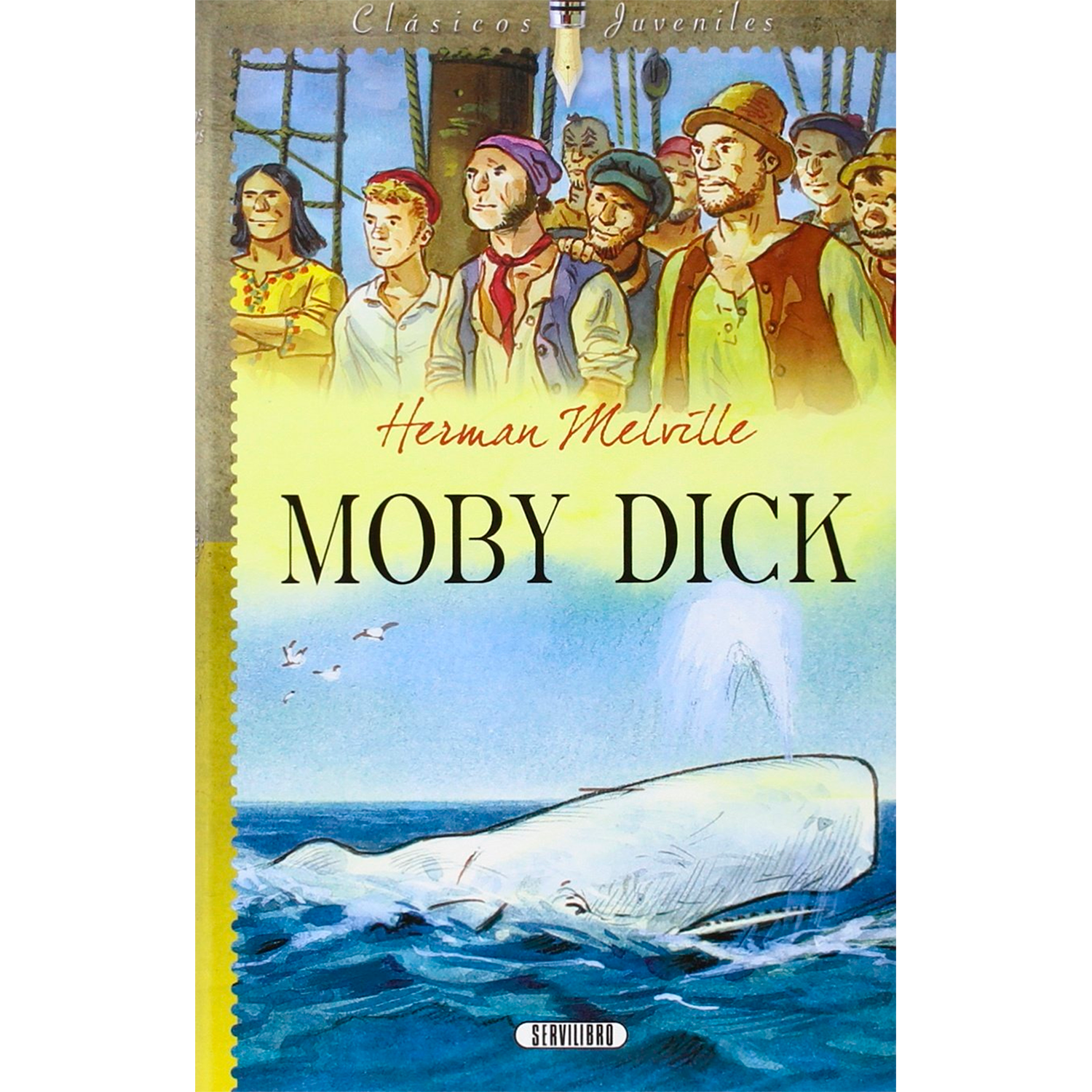 Moby Dick. Herman Melville Susaeta Libro x 1 MOBY DICK (CLASICO JUVENIL)El autor de Moby Dick, Herman Melville, nacido en Nueva York en 1819, es uno de los escritores norteamericanos de más renombre universal. Además de escritor, fue marinero, u