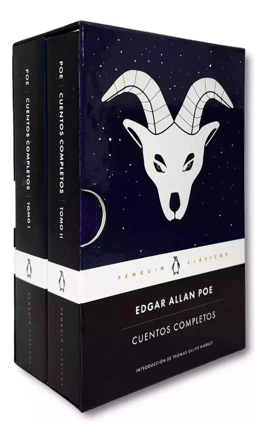 Estuche Cuentos Completos. Edgar Allan Poe Penguin Clasicos  x 1 Estuche cuentos completosĞLos hombres me han llamado loco; pero no está esclarecida la cuestión de si la locura es o no es lo sublime de la inteligencia.ğ Edgar Allan Poe llevó a cabo lo que ningún es