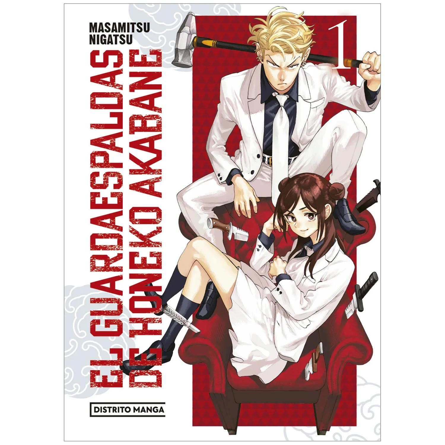 El Guardaespaldas De Honeko Akabane 1 Distrito Manga Libro x 1 GUARDAESPALDAS DE HONEKO AKABANE, EL 1Un día, Arakuni Ibuki se entera de que su amiga de la infancia, Akabane Honeko, está en el punto de mira de unos asesinos cuyo propósito es acabar con su vida. Am