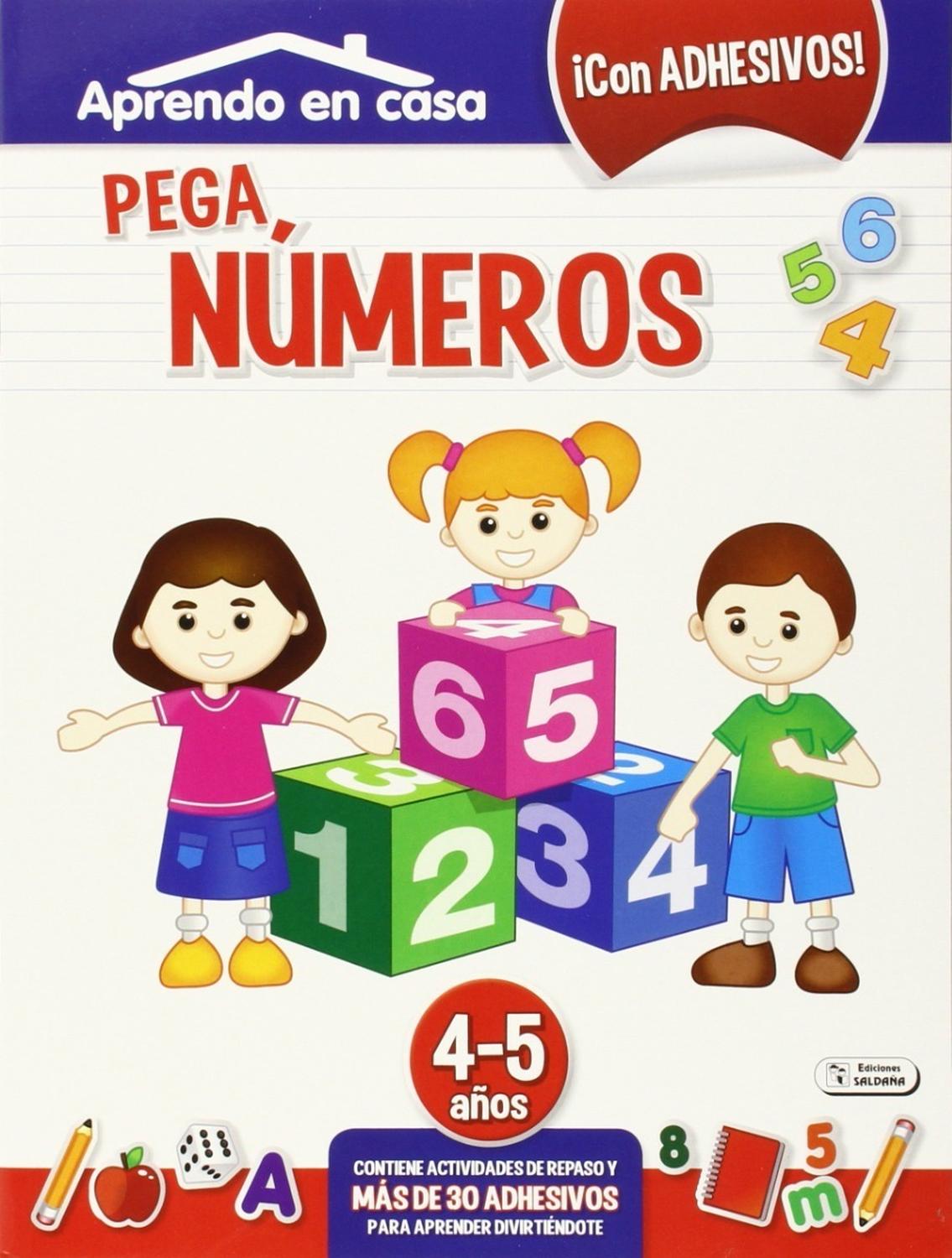Pega Numeros. Aprende En Casa. 4-5 Años Ediciones Saldana Libro x 1 PEGA NUMEROS (4-5 AÑOS) APRENDO EN CASAAutorVV.AA.Nş de páginas:20Editorial:SALDAÑAIdioma:CASTELLANOEncuadernación:Tapa blandaISBN:8436026776377Año de edición:2015Plaza de edición:ESPAÑA