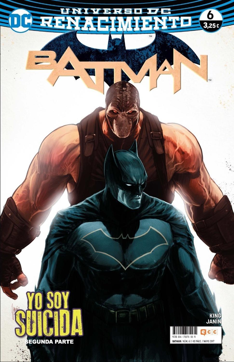 Batman No. 61. 6 Renacimiento ECC Libro x 1
