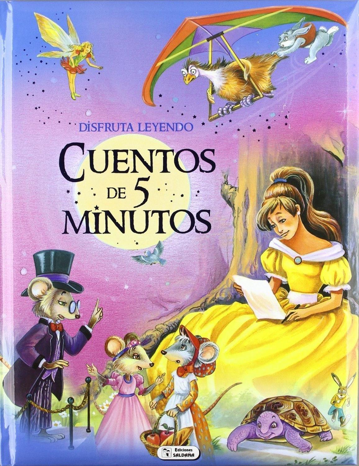 Disfruta Leyendo Cuentos De 5 Minutos Vol. 1 Azul Ediciones Saldana Libro x 1 DISFRUTA LEYENDO CUENTOS DE 5 MINUTOS V.1-AZUL-Ficha técnica de CUENTOS DE 5 MINUTOS VOL. 1Nş de páginas: 80Editorial: LIBRO DIVOIdioma: CASTELLANOEncuadernación: Tapa blandaISBN: 9788499392776Año de 