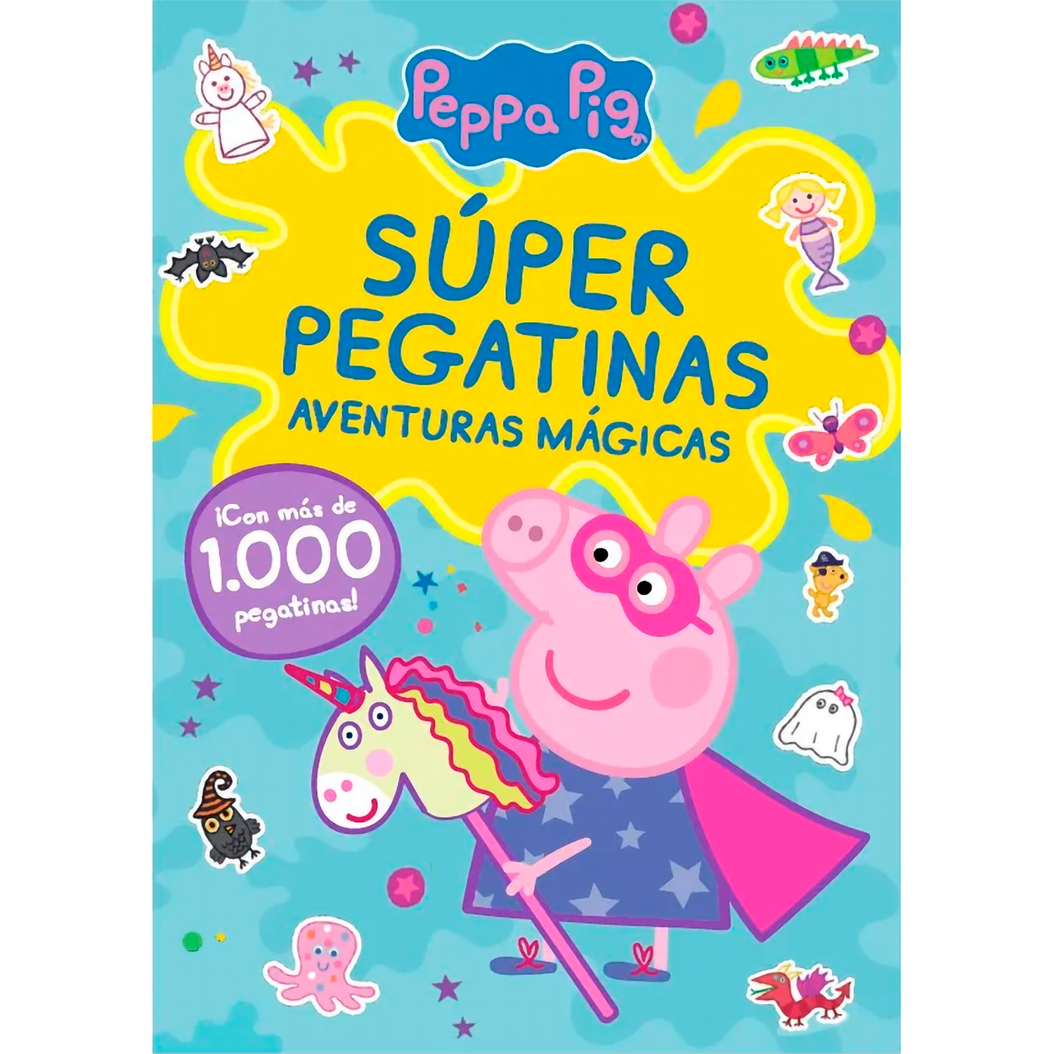 Peppa Pig. Super Pegatinas. Aventuras Mágicas Altea Libro x 1  