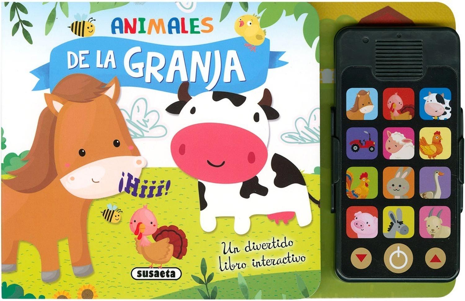 Animales De La Granja - Mi Primer Telefono - Susaeta Ediciones Libro x 1 ANIMALES DE LA GRANJA - MI PRIMER TELEFONO -żCon quién quieres hablar hoy? żCon el cerdito? żCon la oveja? żY qué dice la gallina? Marca el número de los animales de la granja y escucha su voz con est