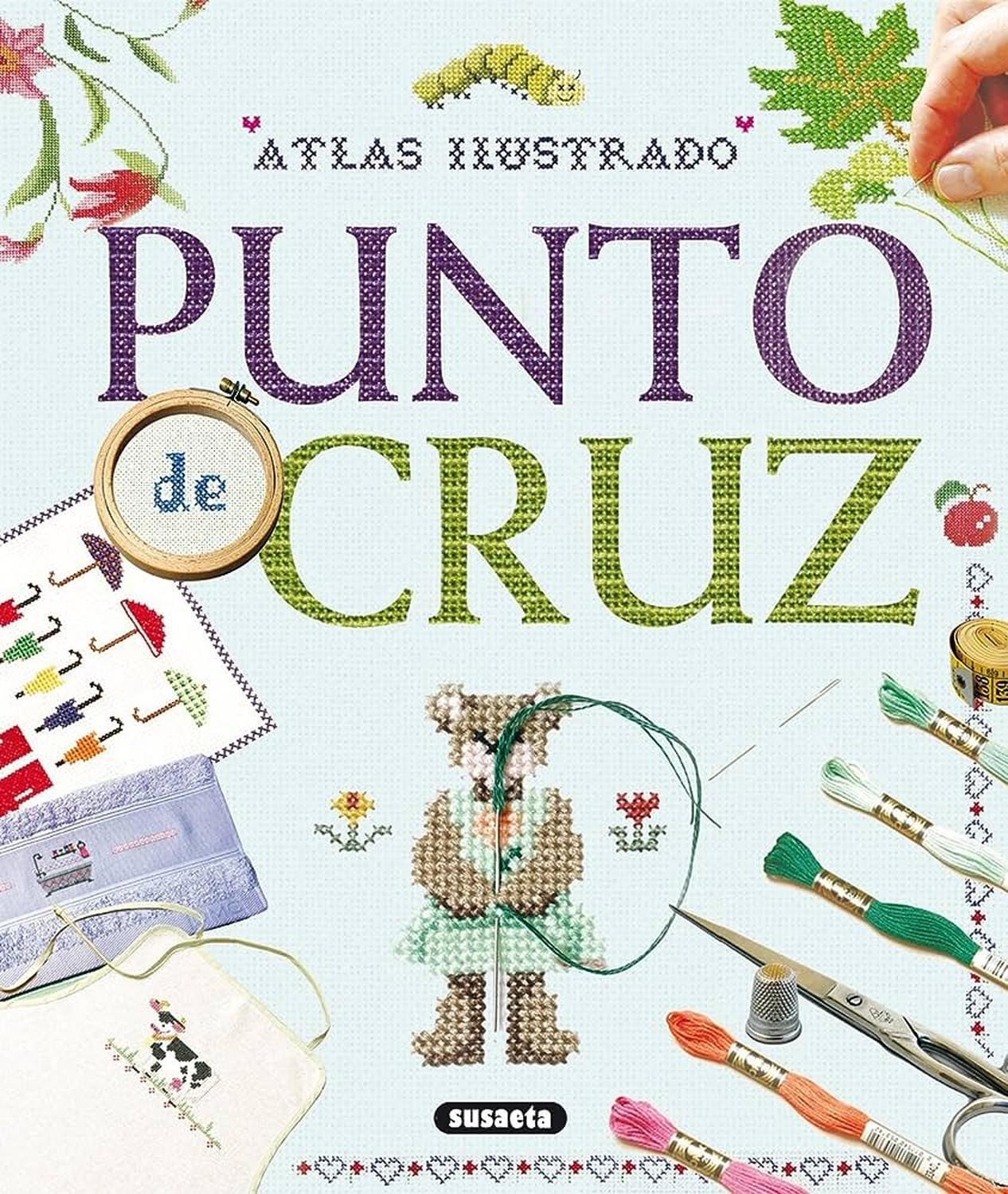 Atlas Ilustrado Punto De Cruz Susaeta Ediciones Libro x 1 