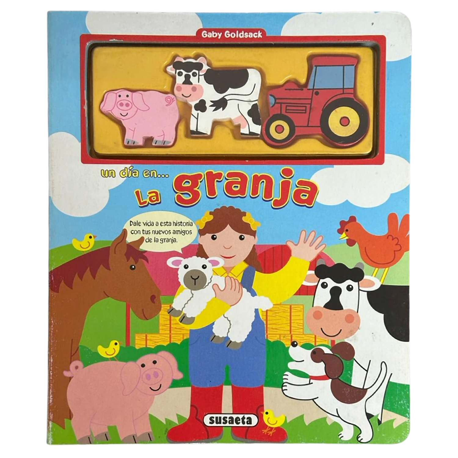 Un Dia En La Granja. Incluye Figuras Susaeta Libro x 1 UN DIA EN LA GRANJA (INC.FIGURAS)Este libro, lleno de ilustraciones a todo color, no es sólo una deliciosa historia con la que pasar un buen rato leyendo, sino que además incluye un creativo Juego. La