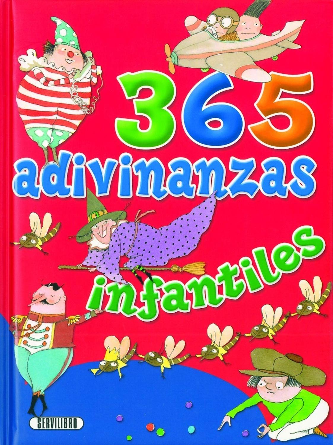 365 Adivinanzas Infantiles Servilibro Libro x 1 