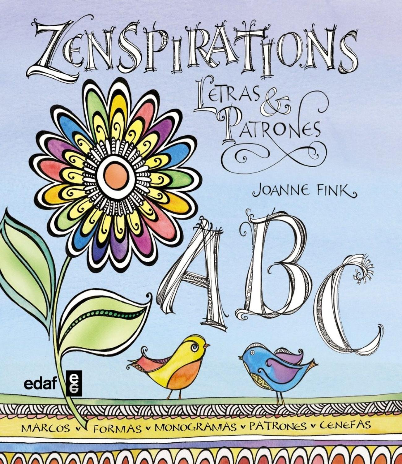 Zenspirations. Letras Y Patrones Edaf Libro x 1  