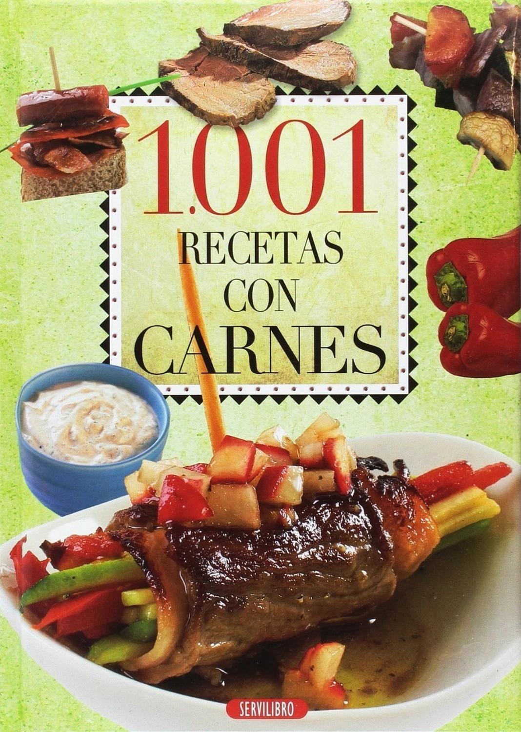 1.001 Recetas Con Carnes Servilibro Libro x 1 1.001 RECETAS CON CARNESHoy en día son muy pocos los que se resisten a reconocer el peso que ha cobrado la cocina en nuestra sociedad. No solo es importante alimentarse lo mejor posible, cuidando la c