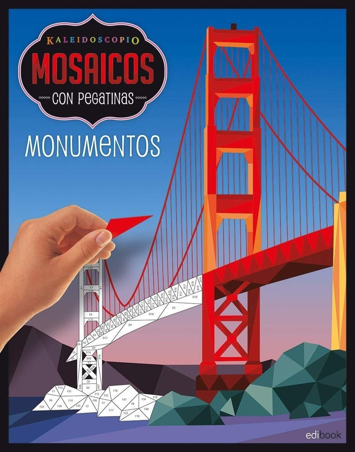 Kaleidoscopio. Mosaicos Con Pegatinas. Monumentos Edibook Libro x 1  