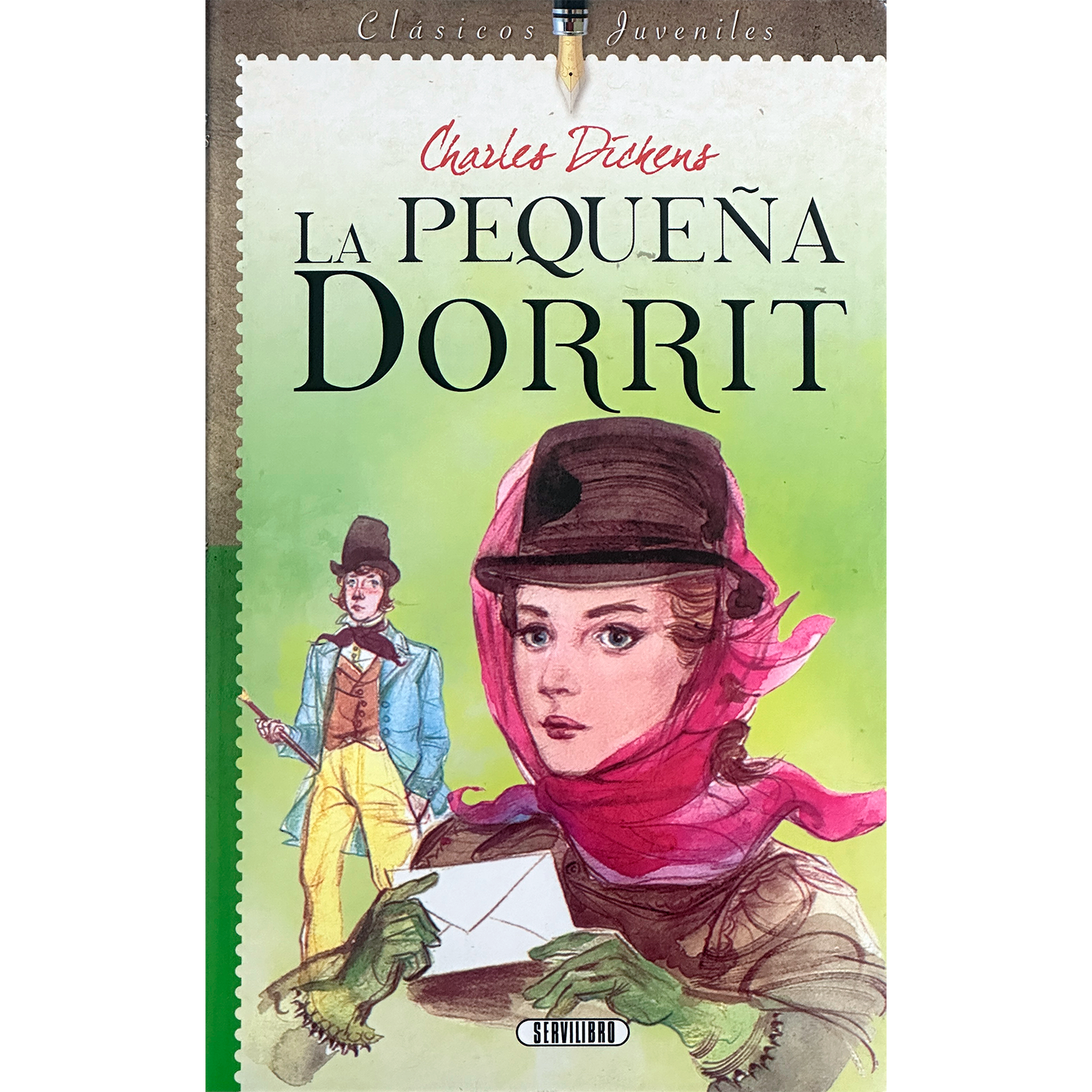 La Pequeña Dorrit. Charles Dickens Susaeta Libro x 1 LA PEQUEÑA DORRIT(CLASICO JUVENIL)Formato: Libro FísicoAutor: Charles DickensEditorial: Servilibro Ediciones S.A.Año: 2014Idioma: EspañolN° páginas: 192Encuadernación: Tapa BlandaISBN13: 9788490051108