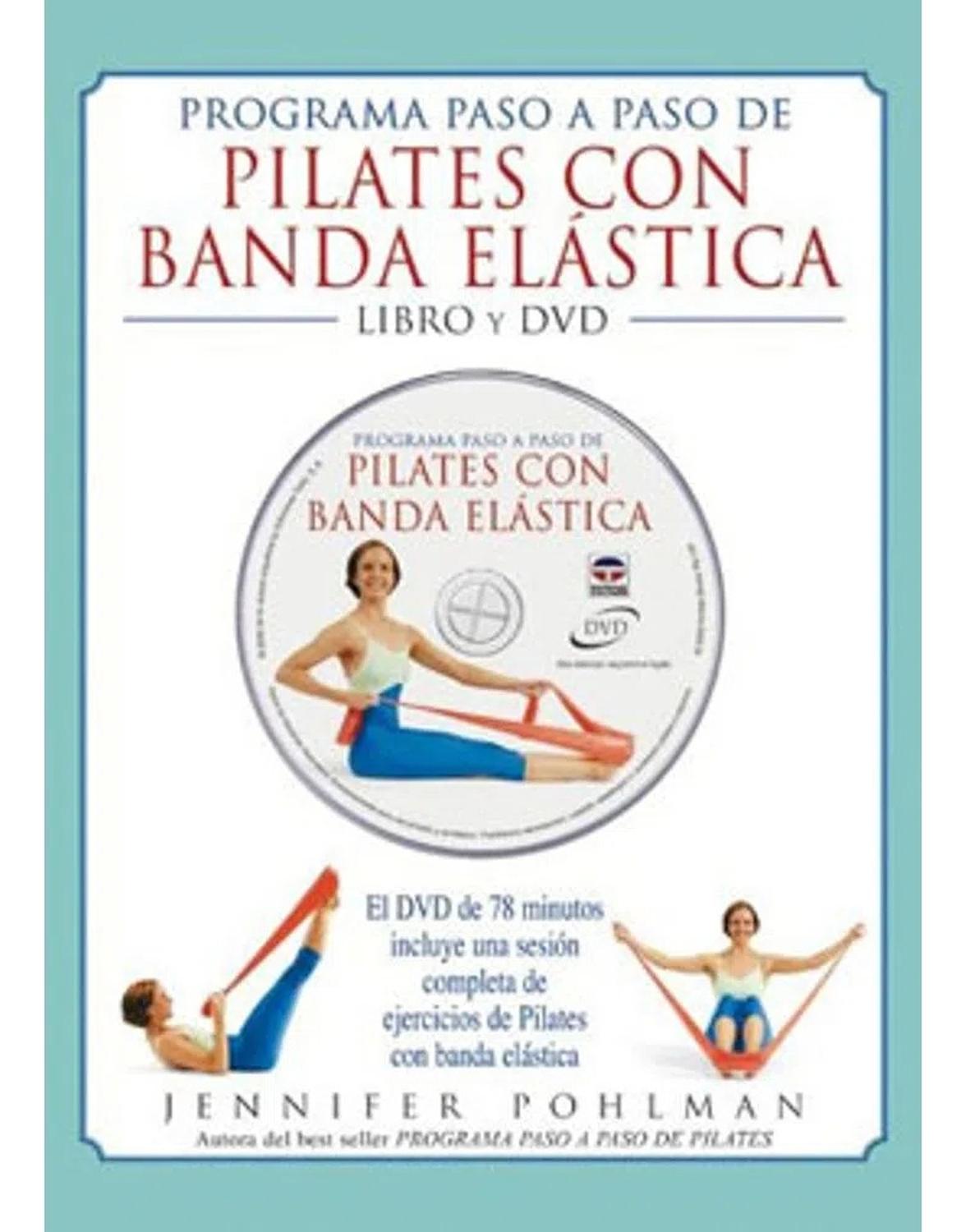 Programa Paso A Paso De Pilates Con Banda Elástica Ediciones Tutor Libro x 1 