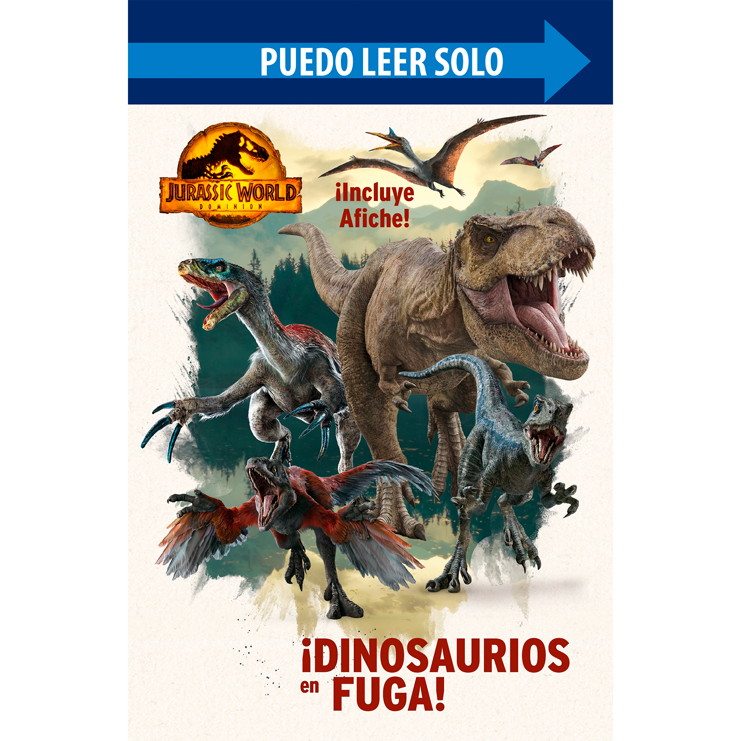 Jurassic World Dominion. Dinosaurios En Fuga! Altea Libro x 1 