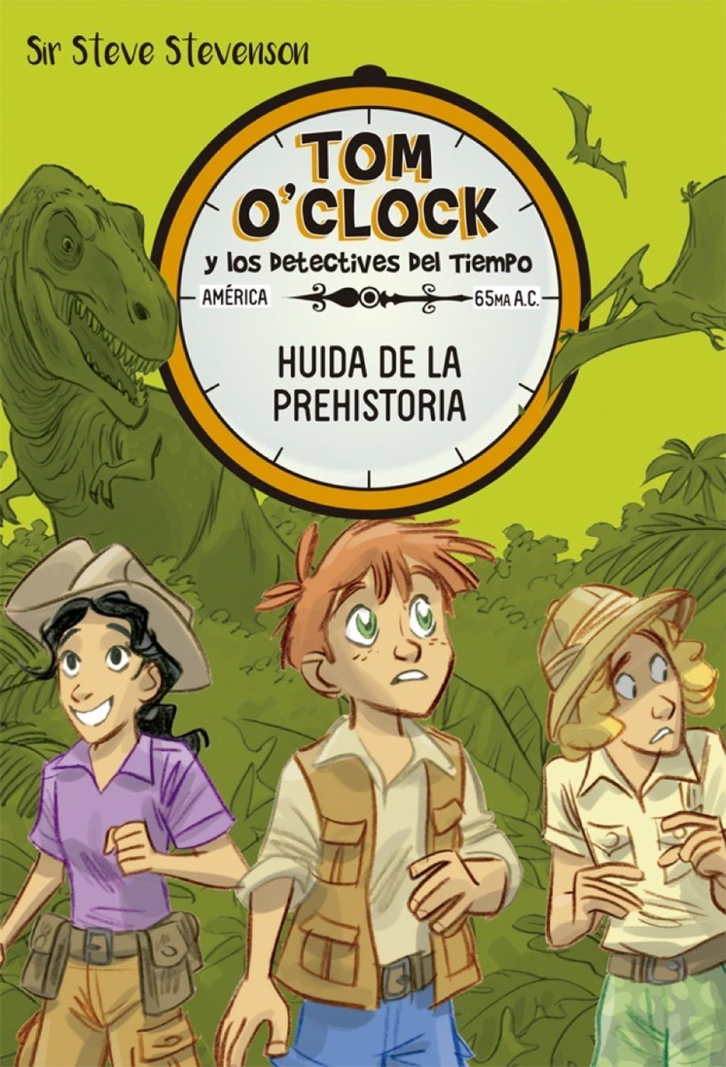 Tom O'clock 8. Huida De La Prehistoria Editorial La Galera  x 1 HUIDA DE LA PREHISTORIA: TOM O'CLOCK 8 GaleraTom, Annika y Josh se encuentran tranquilamente en Fenicia cuando de repente son transportados a la Prehistoria. Descubre qué les pasará a los jóvenes dete