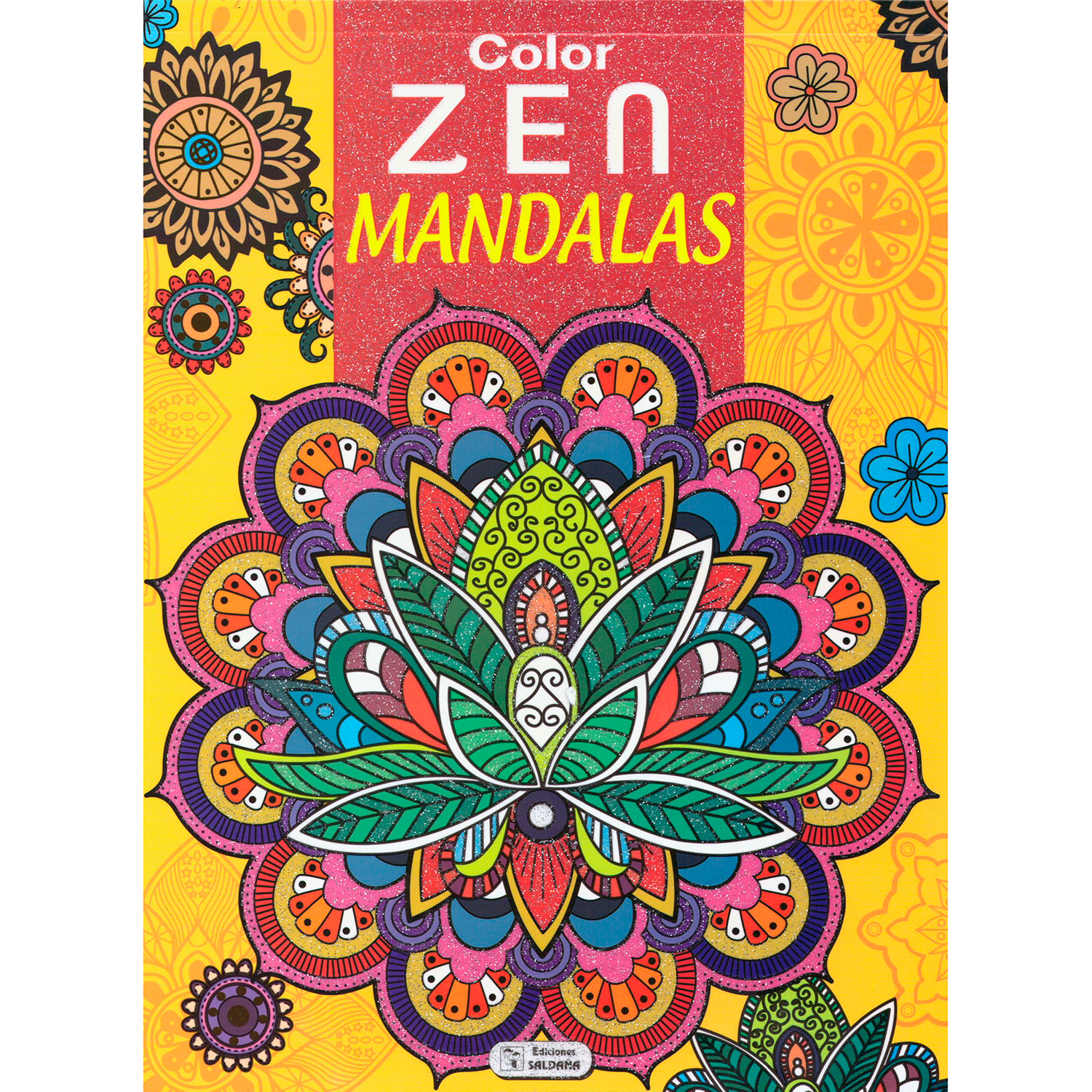 Mandalas. Naranja. Color Zen Ediciones Saldana Libro x 1 