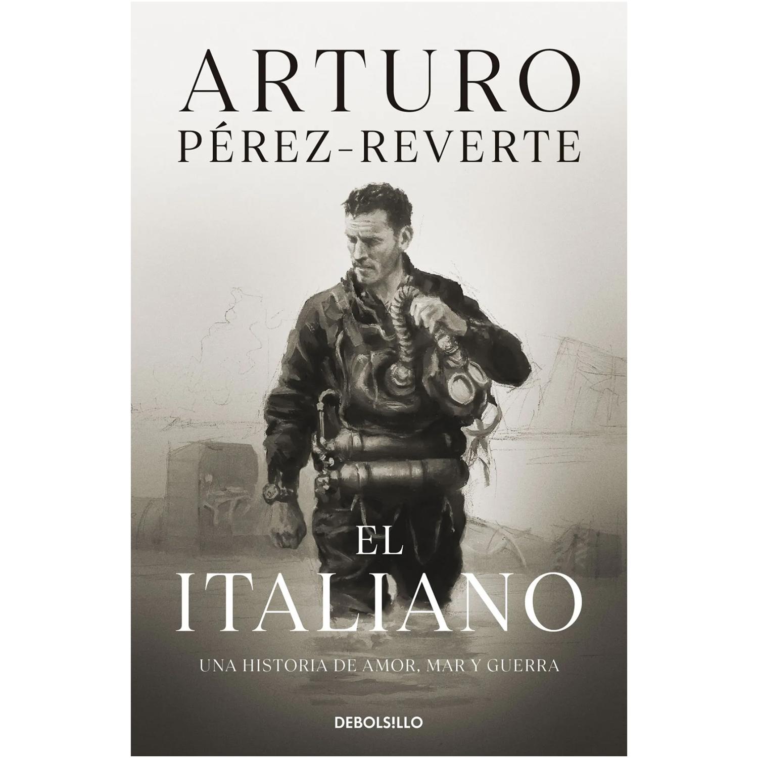 El Italiano. Arturo Pérez-Reverte Debolsillo Libro x 1 ITALIANO, ELĞNada traiciona, tanto tiempo después, la mujer que desde hace dos años vive sola junto al mar con un perro y unos libros. Qué otra cosa, decide, sería el impulso, o el deseo, de permanece