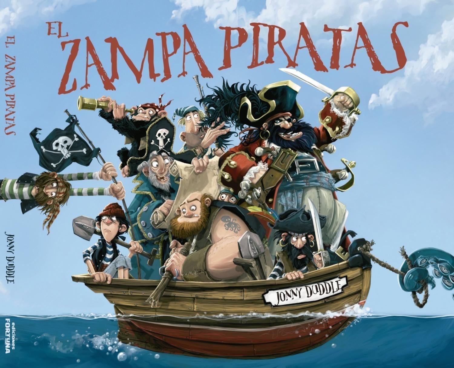El Zampa Piratas (t.d) Ediciones Fortuna Libro x 1 
