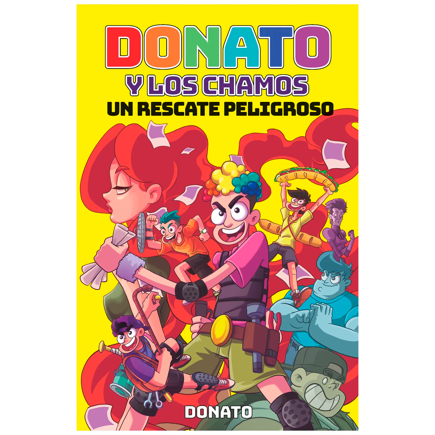 Donato Y Los Chamos. Un Rescate Peligroso Altea Libro x 1 DONATO Y LOS CHAMOS. UN RESCATE PELIGROSDonato tiene tres amigos de toda la vida: Héctor, Jeanki y Reinaldito. Viven en un mismo edificio, van a la escuela juntos, se la pasan viciando en los videojue