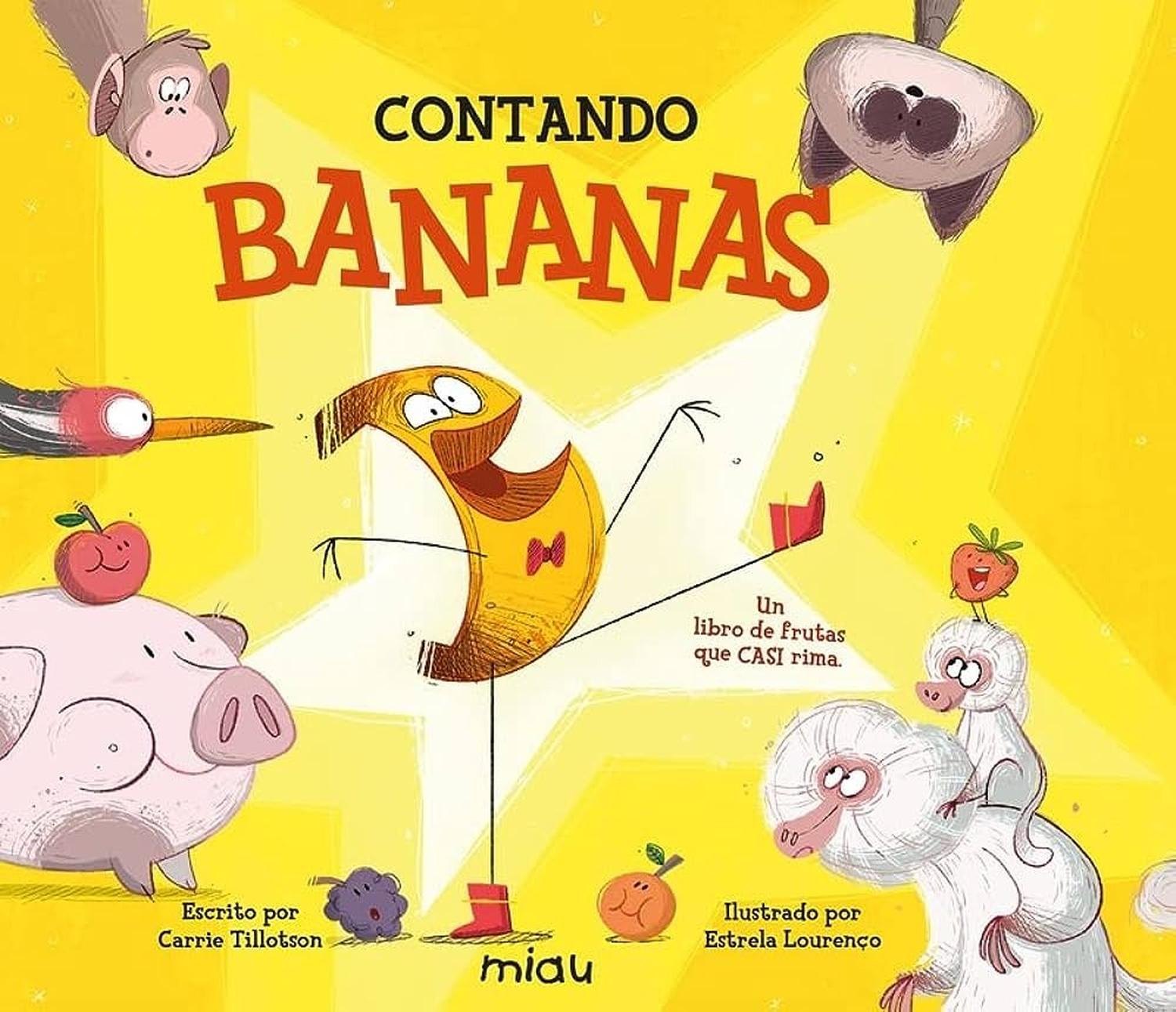 Contando Bananas (t.d) Ediciones Jaguar Libro x 1  