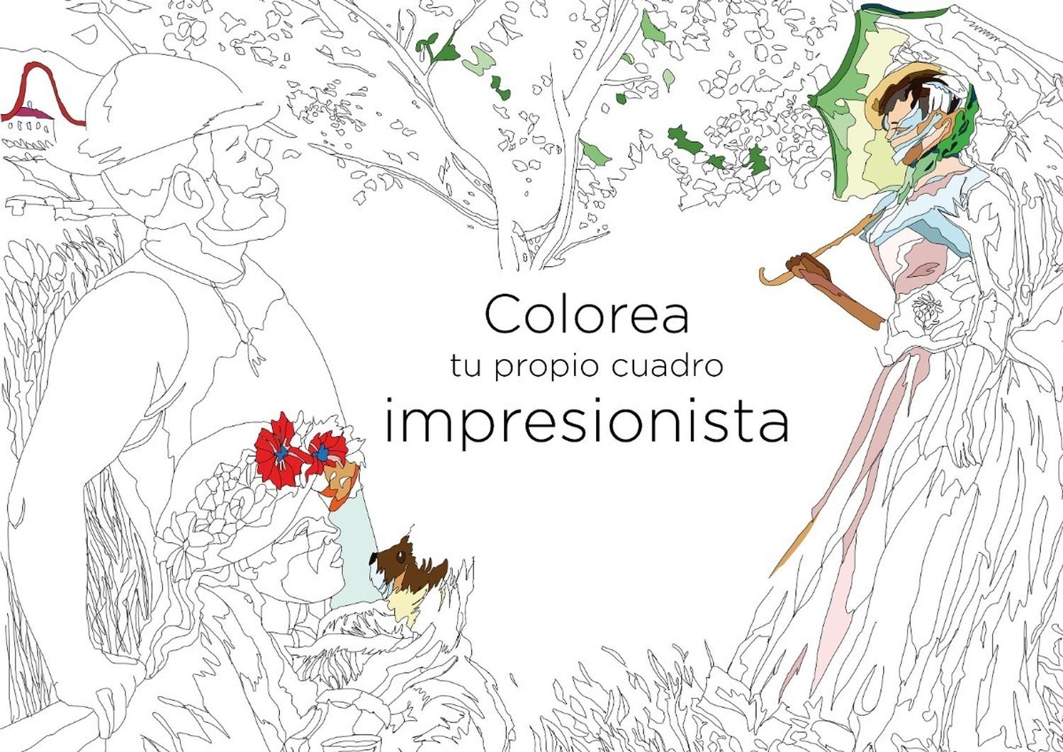 Colorea Tu Propio Cuadro Impresionista Edaf Libro x 1