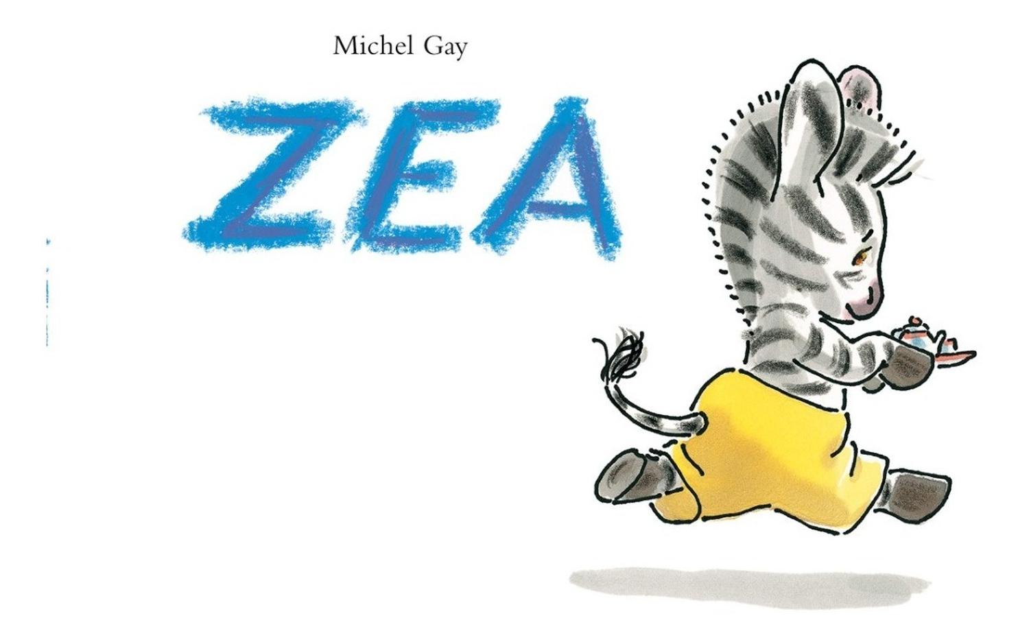 Zea (español) (t.d) Editorial Corimbo x 1 ZeaAutor: MichelColección : Libros de cartón,ISBN 9788484702870Cartón26 páginas Formato 218 x 178Zea quiere jugar con sus papás esta mañana de fiesta.Pero antes hay que comprobar que estén despiertos.