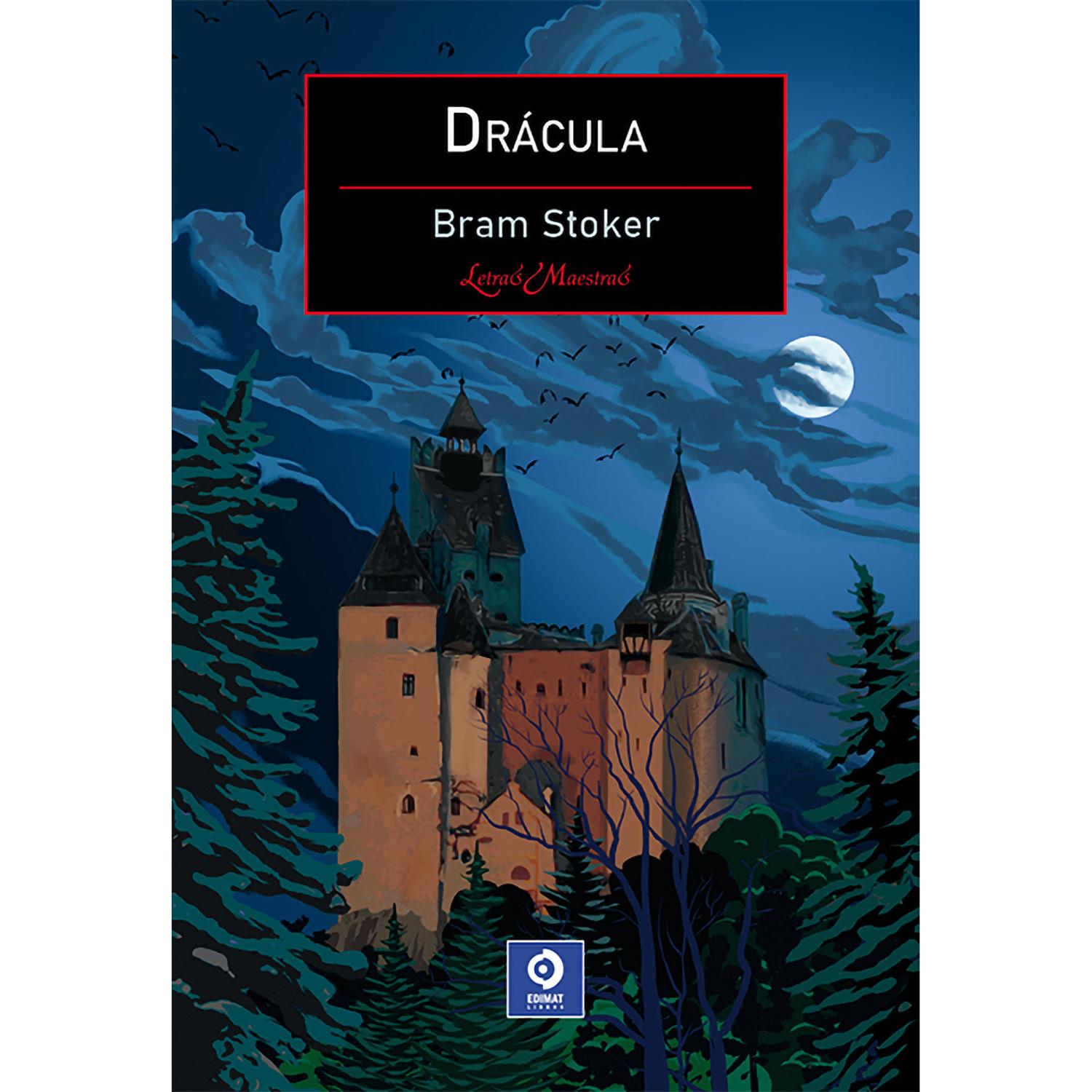 Drácula. Bram Stoker Edimat Libro x 1 Drácula - Bram StokerReseña:El conde Drácula es una creación literaria gestada en un espacio y tiempo concretos. El lugar de procedencia de Drácula, los Cárpatos rumanos, no fue visitado por Stoker, y