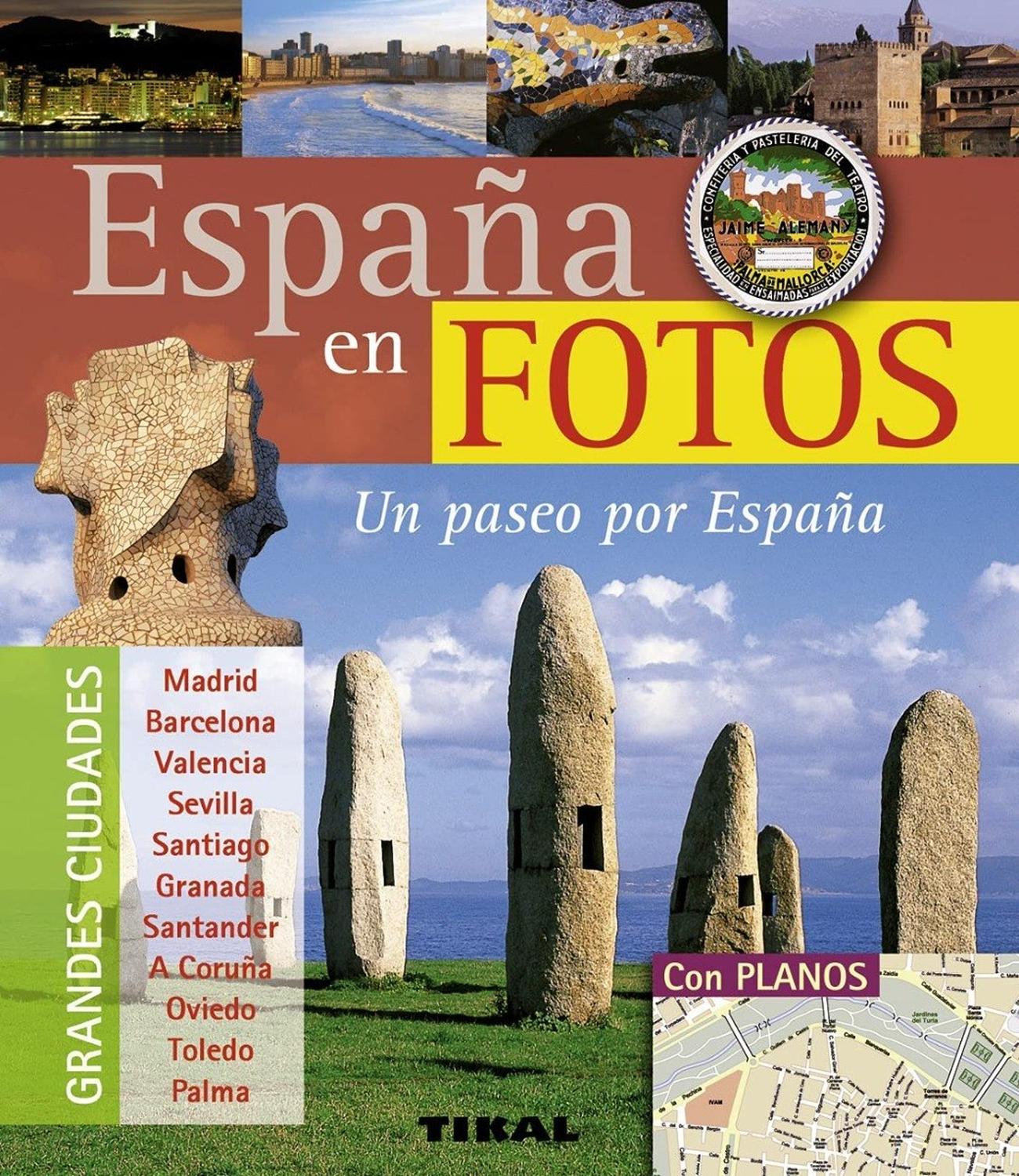 España En Fotos. Pequeños Tesoros Ediciones Tikal Libro x 1  