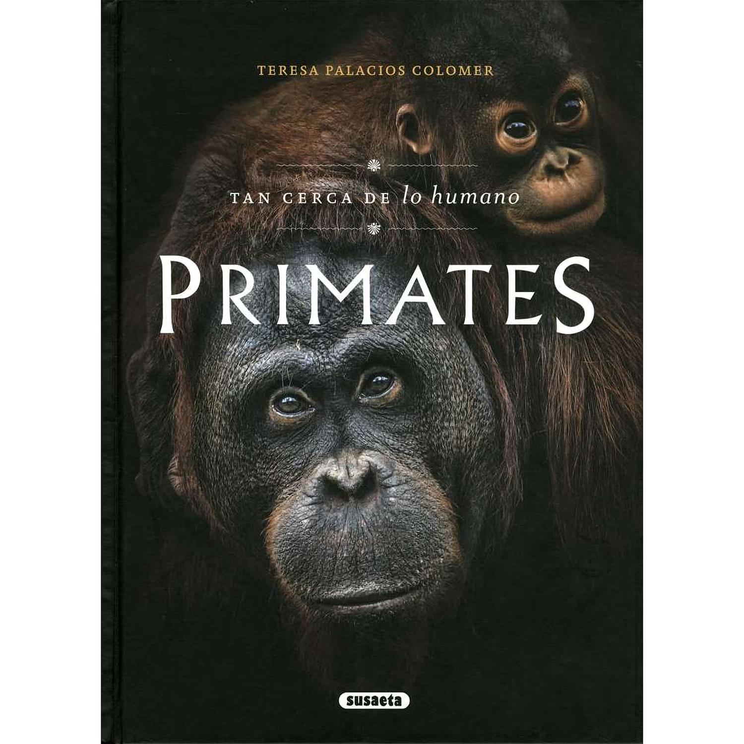 Primates. Tan Cerca De Lo Humano (T.D) Susaeta Libro x 1 PRIMATES. TAN CERCA DE LO HUMANO(T.D)Este libro es fruto de la atracción que ejercen sobre nosotros las imágenes de seres a los que con una mirada sentimos que conocemos, que tienen que ver con nosotr