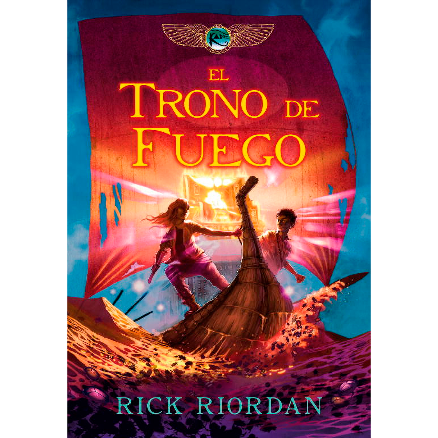 El trono de fuego 2. Rick Riordan Montena  x 1 