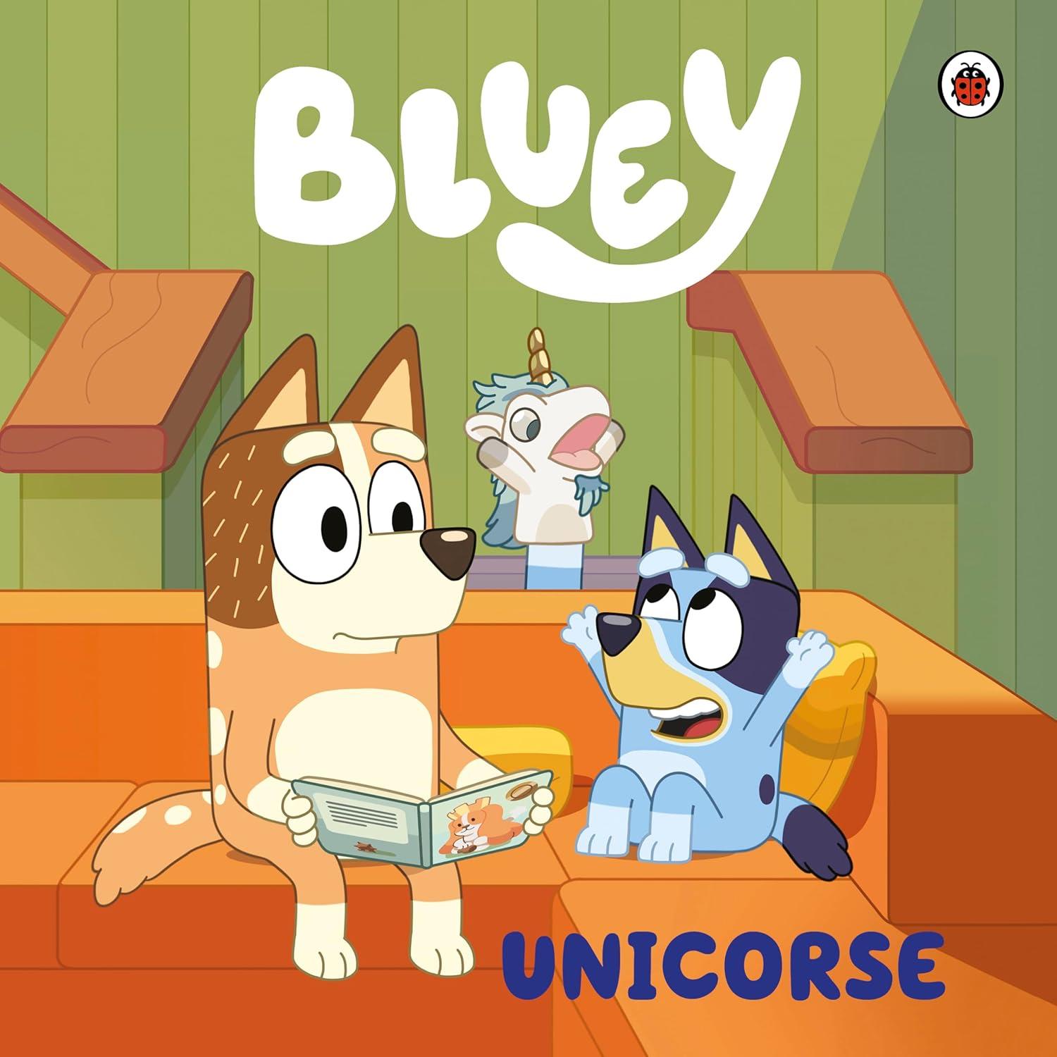 Bluey 6. Unicorse. Altea Altea Libro x 1 BLUEY 6. UNICORSE - FSCA Bluey le cuesta conciliar el sueño, así que mamá lee un último cuento. Las cosas se están calmando hasta. . . ĦLLEGA EL UNICORNIO! ĦUu-u-uu!El mal comportamiento de Unicornio 