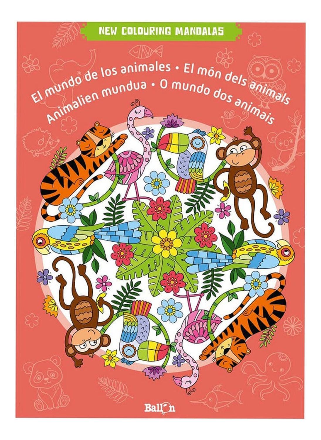 El Mundo De Los Animales. Color Mandalas Ballon Libro x 1 NEW COLOURING MANDALAS-MUNDO DE LOS ANIMALESĦCoge tus lápices de colores y llena de alegría los magníficos mandalas de este libro! Páginas repletas de originales motivos y delicados detalles que estim