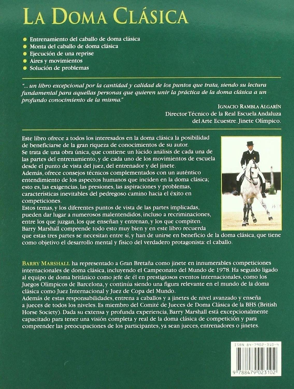 La Doma Clásica Ediciones Tutor,S.A. Libro x 1