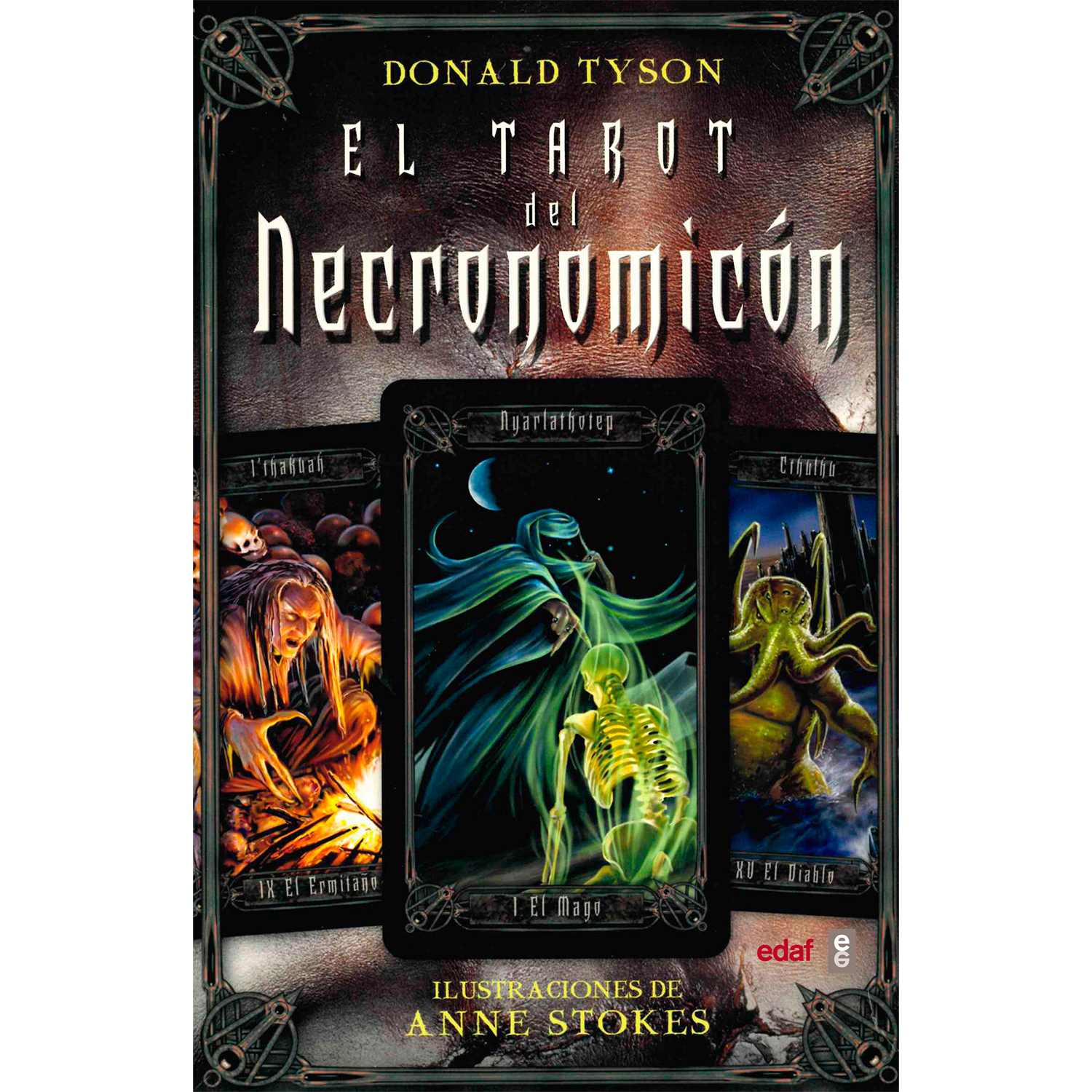 El Tarot Del Necronomicón. Incluye Baraja De 78 Cartas Edaf Libro x 1  