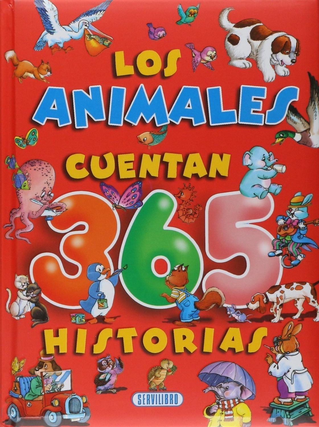 Los Animales Cuentan 365 Historias Servilibro Libro x 1 