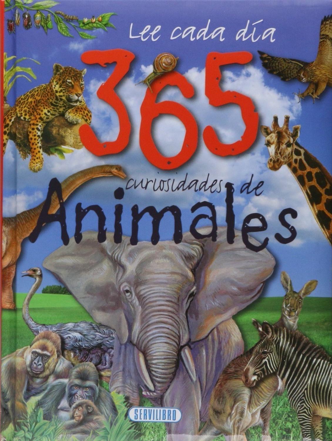 Lee Cada Dia. 365 Curiosidades Animales Servilibro Libro x 1 LEE CADA DIA 365 CURIOSIDADES ANIMALESEste libro contiene 365 curiosidades sobre los animales que existen alrededor del mundo, con ilustraciones a todo color.Formato: Libro físicoAutor: Servilibro Edi