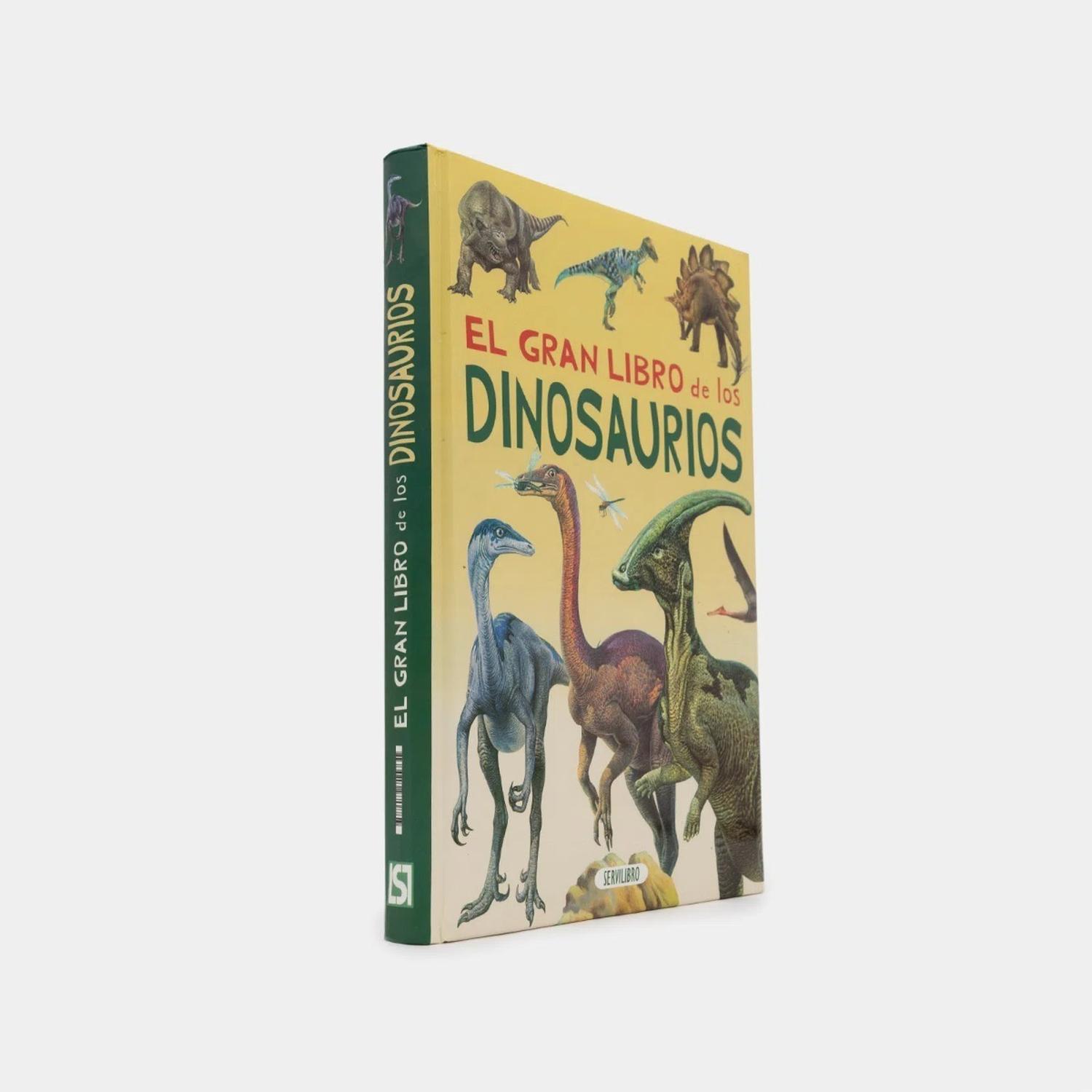 El Gran Libro De Los Dinosaurios Servilibro Libro x 1 GRAN LIBRO DE LOS DINOSAURIOSDescubre cuáles eran los principales dinosaurios que poblaron la tierra, cómo era su aspecto, su altura, los extraños Ğadornosğ con los que se engalanaban (crestas dorsale