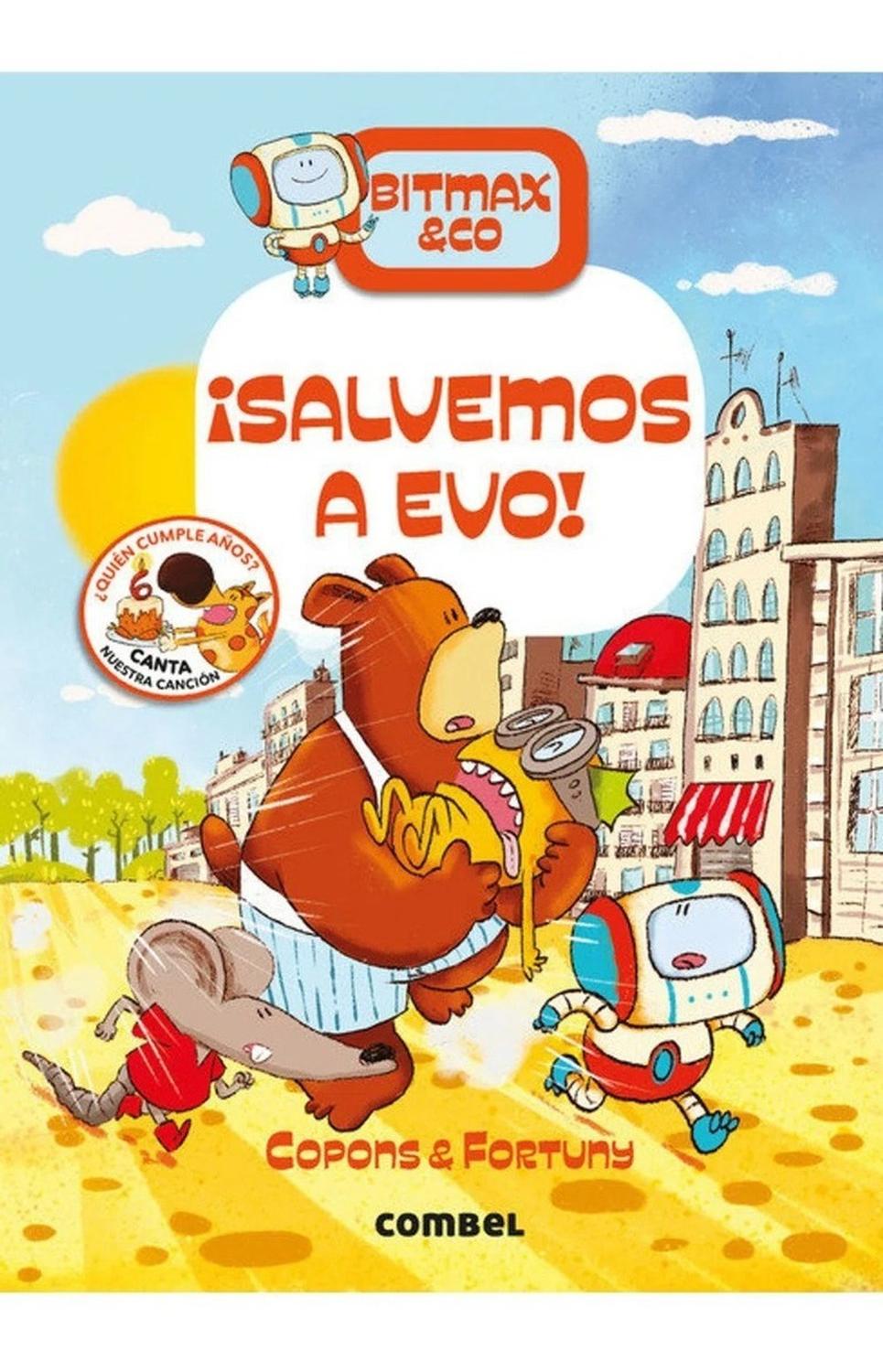 Salvemos A Evo! No. 5: Bitmax & Co (t.d) Combel Editorial Libro x 1  