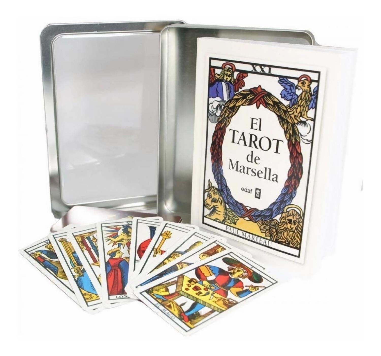 El Tarot De Marsella. Kit Cartas Edaf Libro x 1 TAROT DE MARSELLA -KIT CARTAS-Ningún juego es comparable al antiguo Tarot llamado de Marsella, fundamentalmente por dos razones: por ser el más conforme con la tradición y el más rico en sentido analó