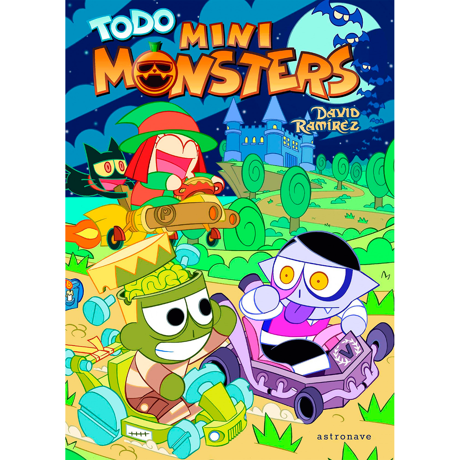 Todo Minimonsters. David Ramírez (T.D) Astronave Libro x 1 TODO MINIMONSTERS (T.D)El cómic perfecto para los fans nostálgicos de la revista ĦDibus! Este es un integral que recupera los 4 primeros cómics de la mítica serie de ĦDibus! e incluye contenido inédit