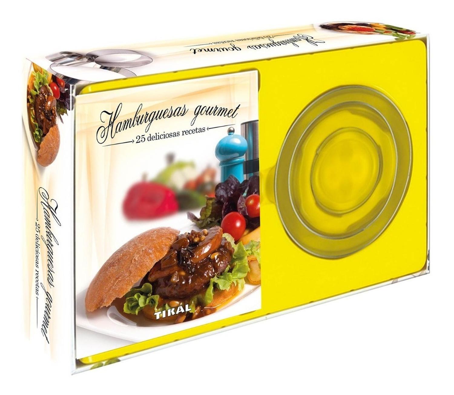 Hamburguesas Gourmet. Deliciosas Recetas Ediciones Tikal Libro x 1  