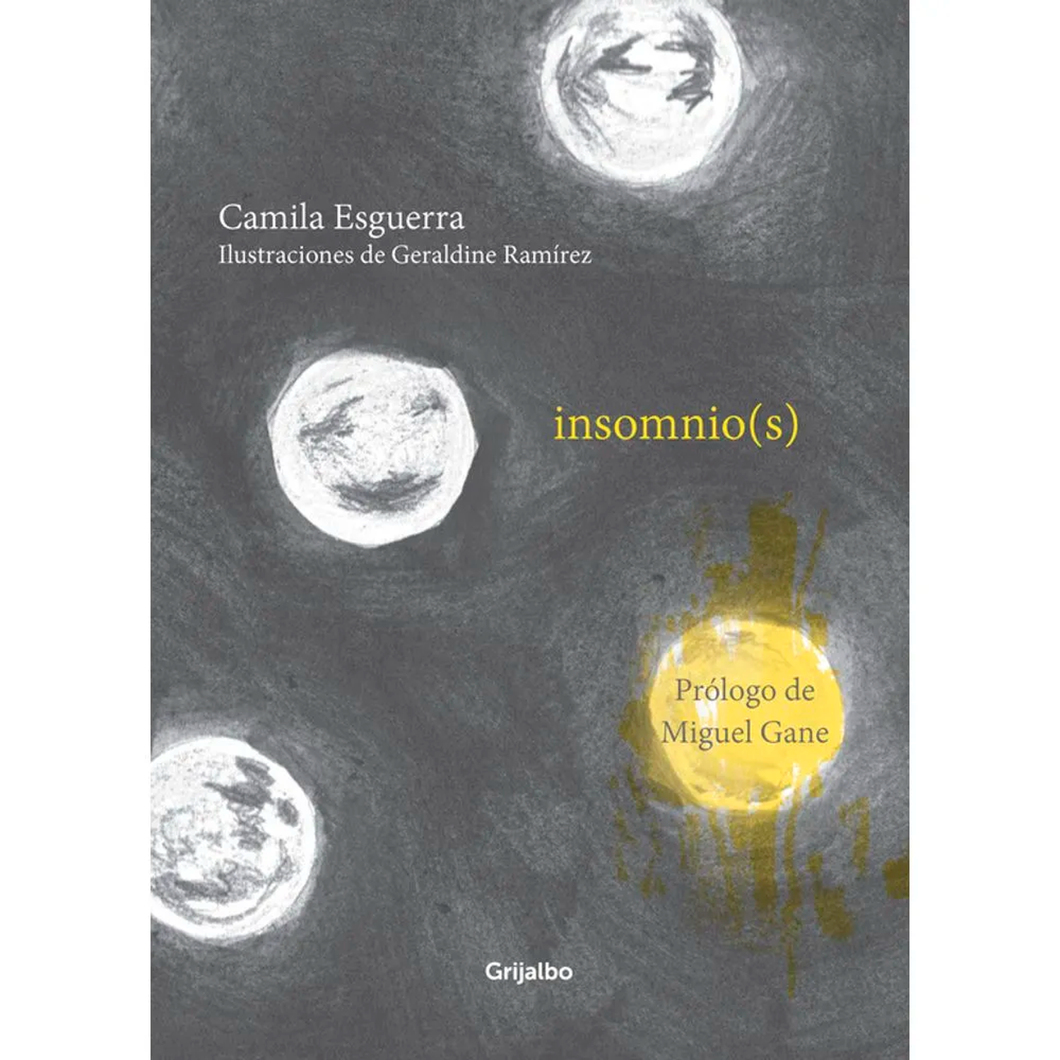 Insomnio(s). Camila Esguerra Grijalbo  x 1 INSOMNIOSDel amor al odiohay una sola nochede insomnioÉste es solo uno de los poemas incluido en Insomnio(s) escrito por Camila Esguerra quien ha dedicado su vida a cantar y quien en la poesía encontr