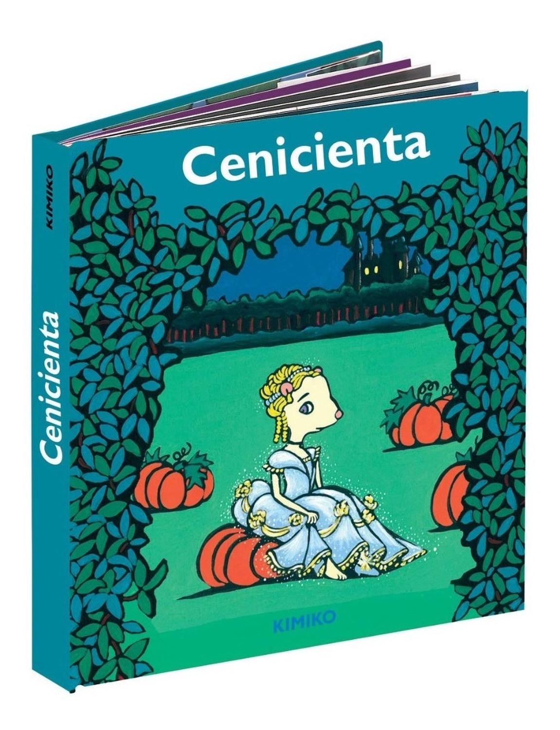 Cenicienta (kimiko) (t.d) Editorial Corimbo x 1 CENICIENTAUn libro teatro para que los más pequeños se emocionen con uno de los mejores cuentos de Charles Perrault.Ficha técnica de CENICIENTANş de páginas: 12Editorial: CORIMBOIdioma: CASTELLANOEncu