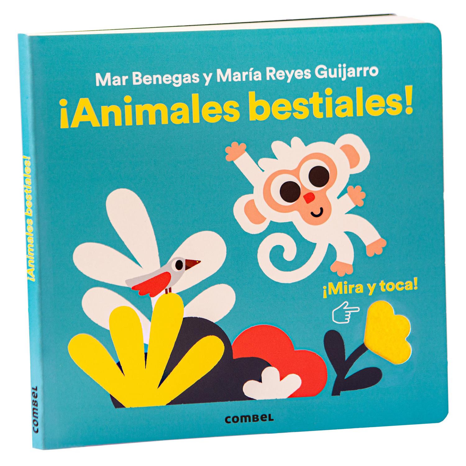 Mira Y Toca! ĦAnimales Bestiales! (T.D) Combel Libro x 1 ANIMALES BESTIALES! MIRA Y TOCA td CombelUn libro de texturas que anima a los más curiosos a explorar el mundo animal con sus deditos.Y, de paso, aprenderán palabras nuevas por el camino.Mira y toca l
