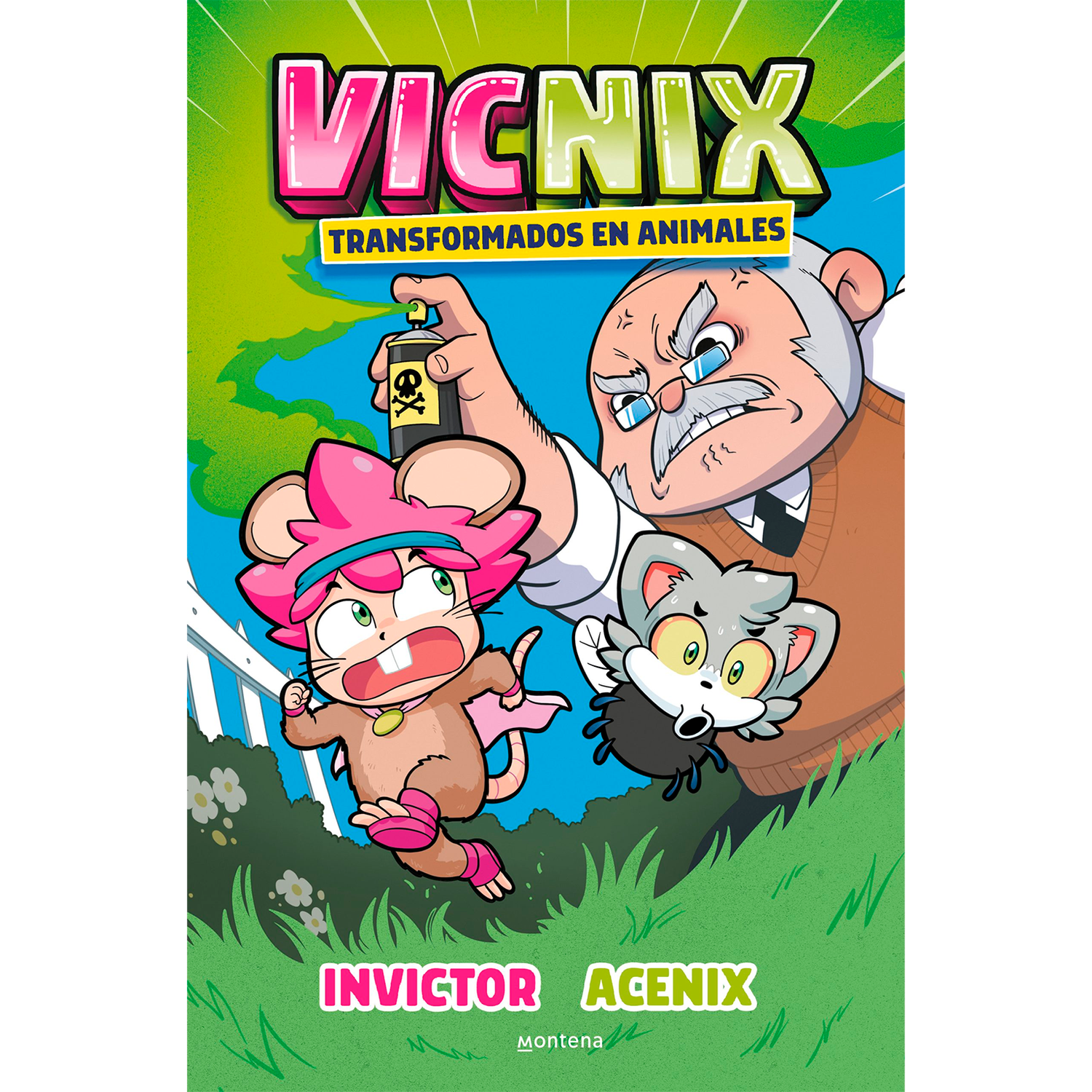 Vicnix. Transformados En Animales Altea Libro x 1 VICNIX 4 TRANSFORMADOS EN ANIMALESInvictor y Acenix tienen que hacer algo: Ħhay una invasión mundial de sapos!Todo es culpa del Supersapo, y solo hay una manera de enfrentarse a él... Ħtienen que tran