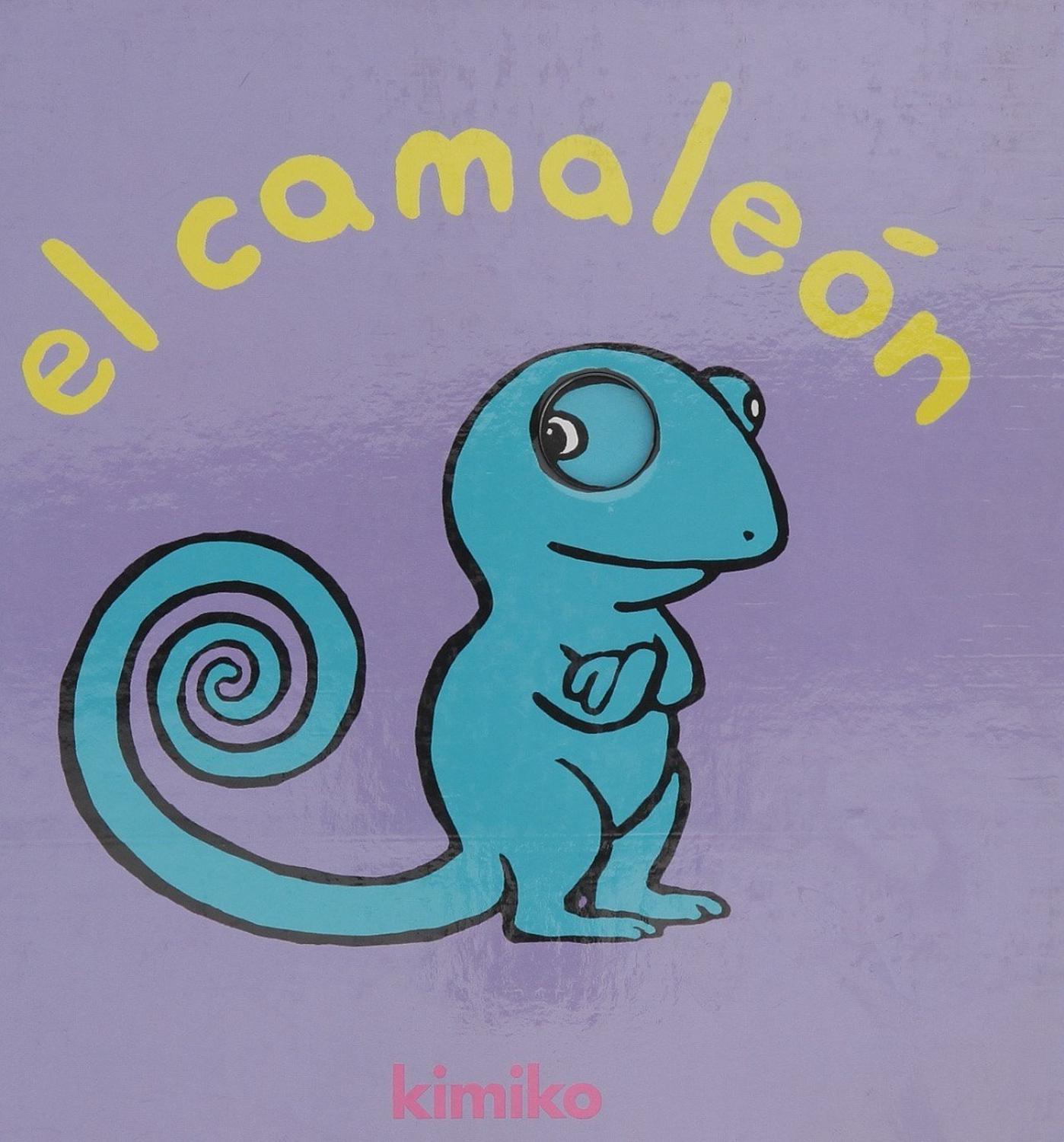 El Camaleon Editorial Corimbo  x 1 El CamaleonAquí está el camaleón, un campeón de atrapar moscas y de camuflarse en el paisaje. Sus pequeños ojos miran en todas direcciones. Libro de cartón con una sorpresa en cada página A partir de 