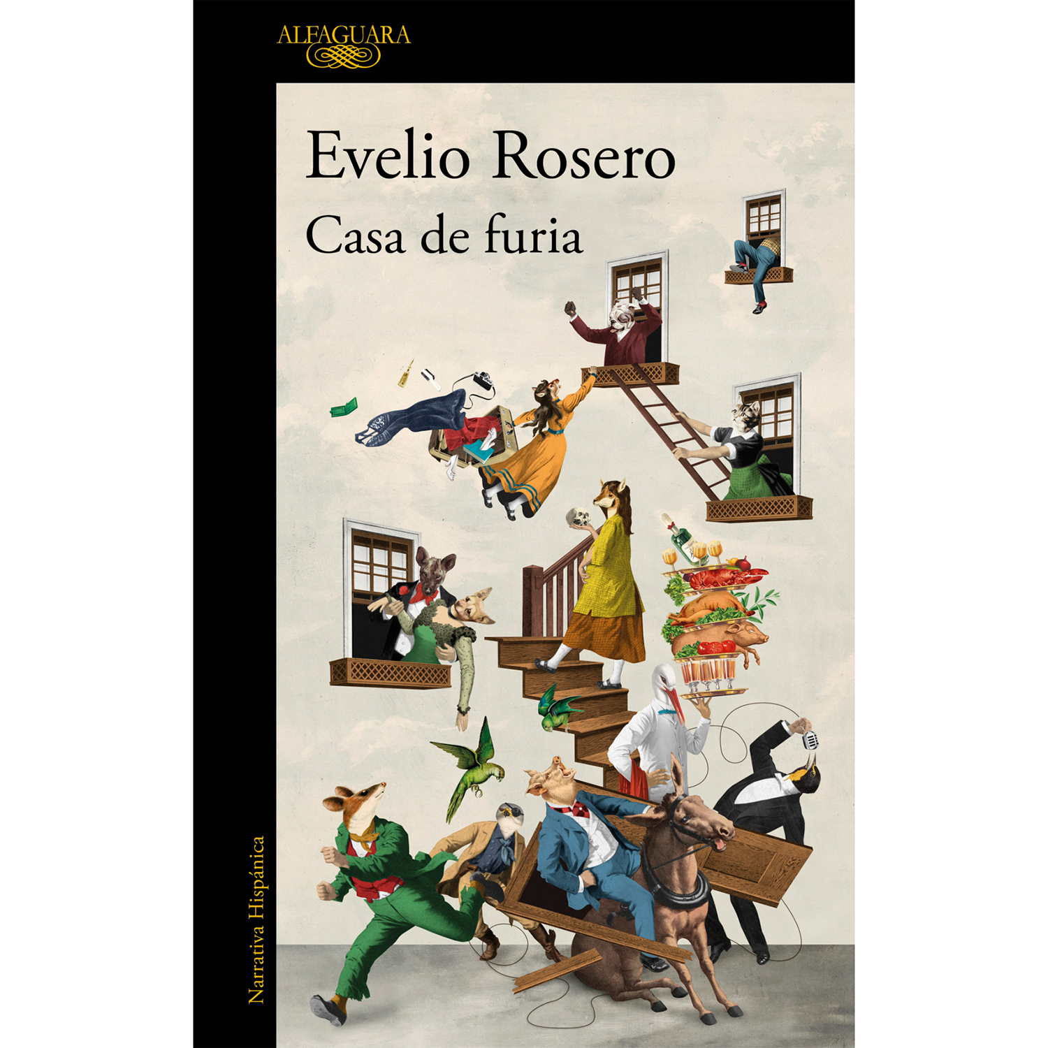 Casa De Furia. Evelio Rosero Alfaguara Libro x 1 CASA DE FURIA