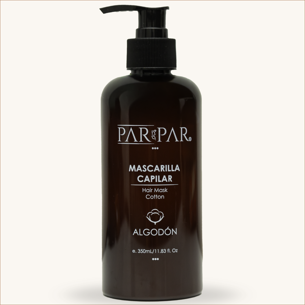Mascarilla capilar nutritiva de Algodón 250mL PARPAR Tipo de envase: PET Biodegradable x 1 undefined