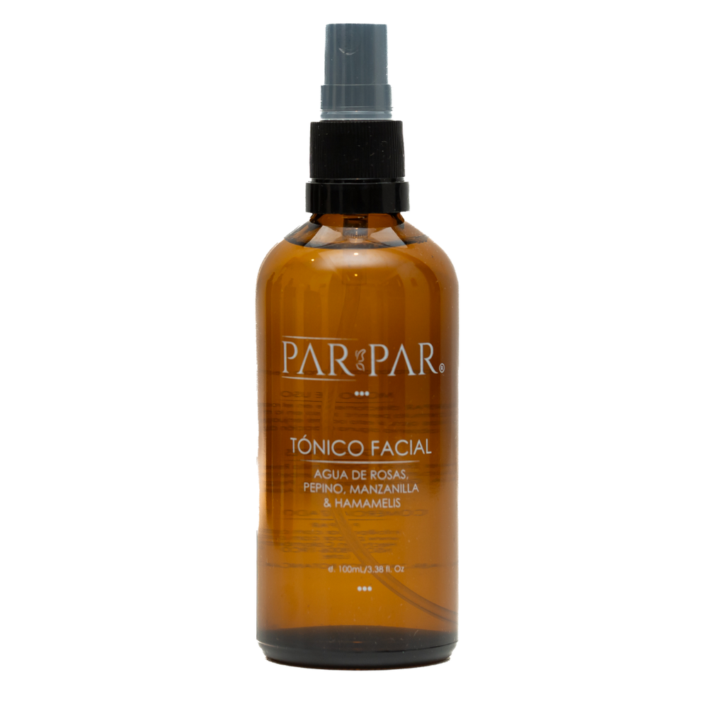 Tónico facial refrescante con rosas, pepino, manzanilla y hamamelis 100mL | Equilibrio para piel sen PARPAR 100ml x 1 Tónico facial refrescante con rosas, pepino, manzanilla y hamamelis 100mL | Equilibrio para piel sensible | PARPAR  Nuestro Tónico facial PARPAR es una fórmula suave y efectiva que combina extractos b