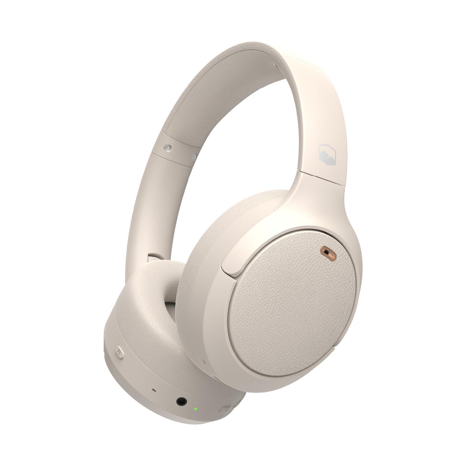 Audifonos Bluetooth Inalambrico BeatMaster ANC Beige