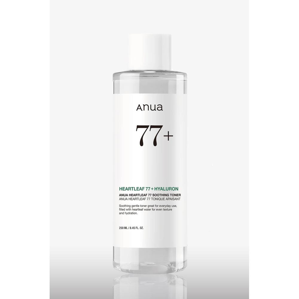 Heartleaf 77 + Hyaluron Soothing Tónico Anua Botella de 250 ml x 1 Heartleaf 77 + Hyaluron Soothing Tónico Anua Botella de 250 ml x 1